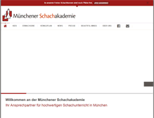 Tablet Screenshot of mucschach.de